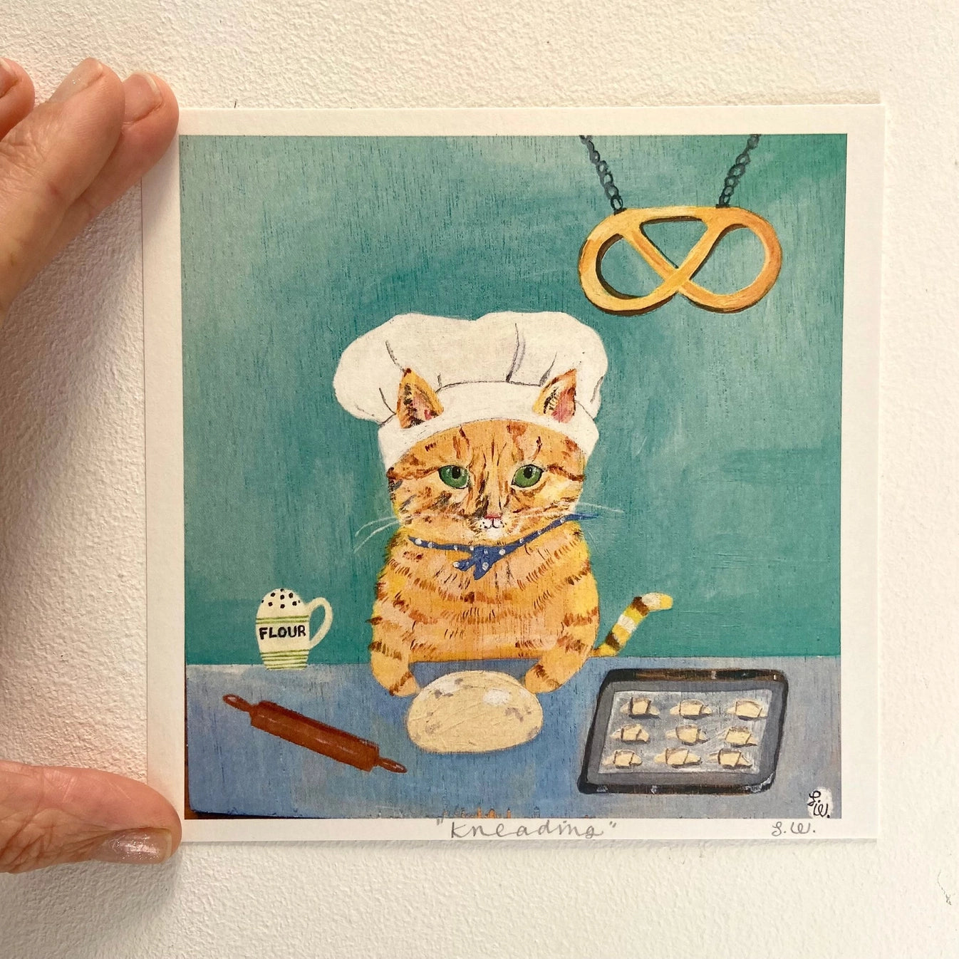 Moggshop Small Print - Kneading