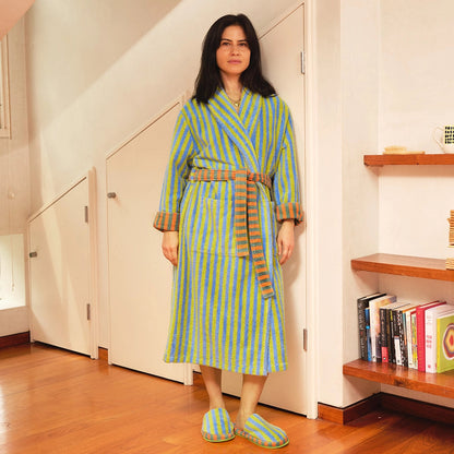 Dusen Dusen Bathrobe - Grasshopper