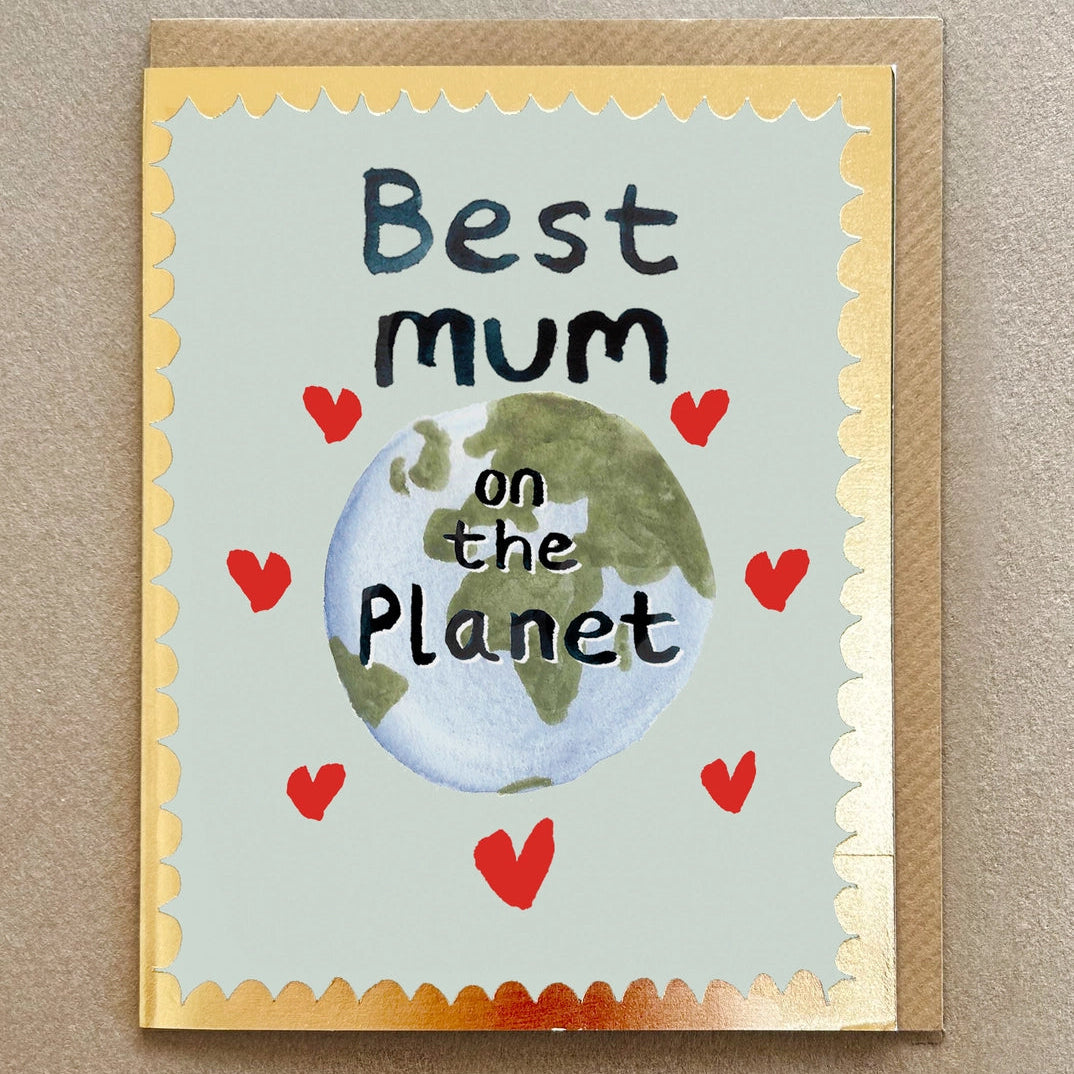 Best Mum on The Planet Card