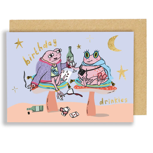 Birthday Drinkies Card