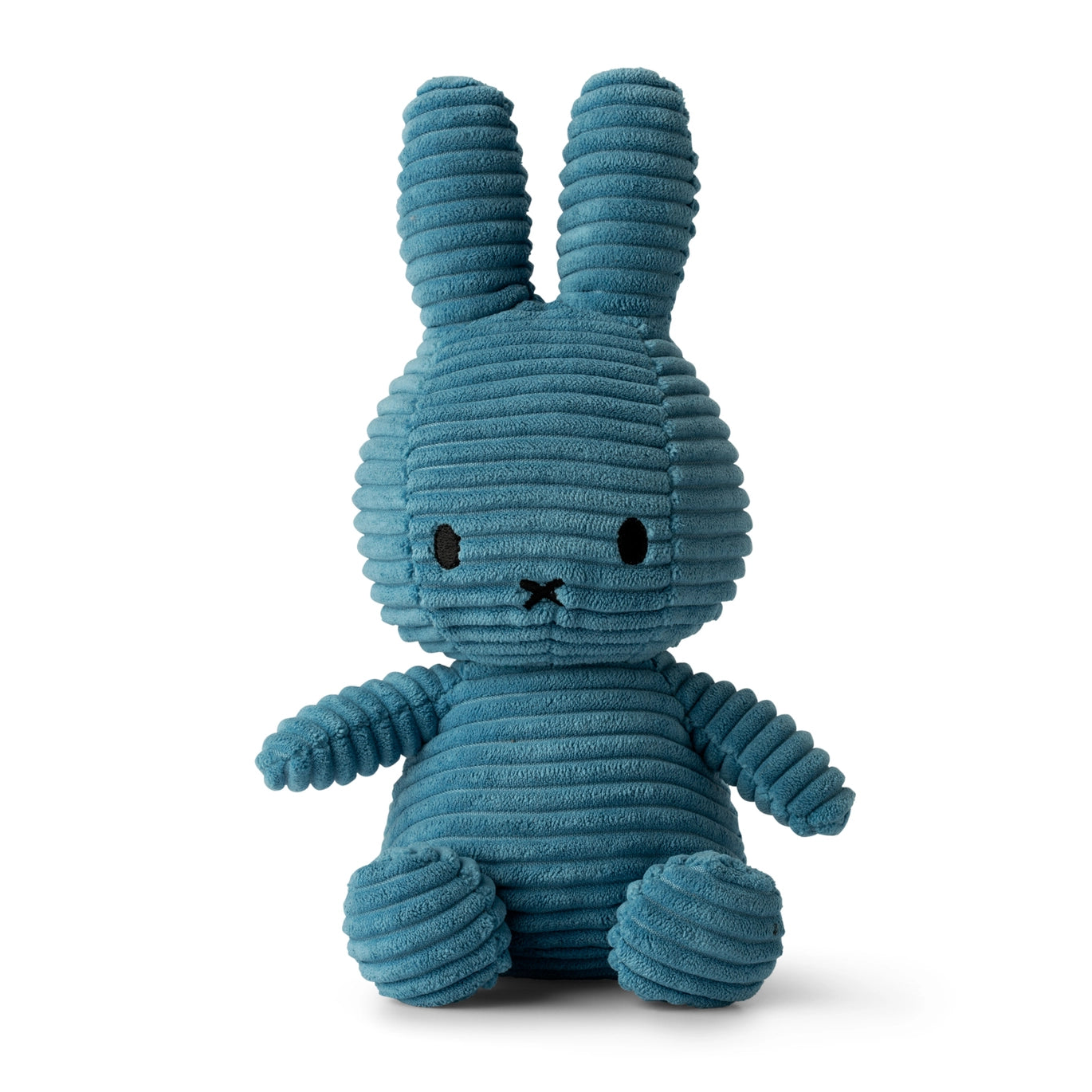 Miffy Corduroy Plush Toy - Aviator Blue