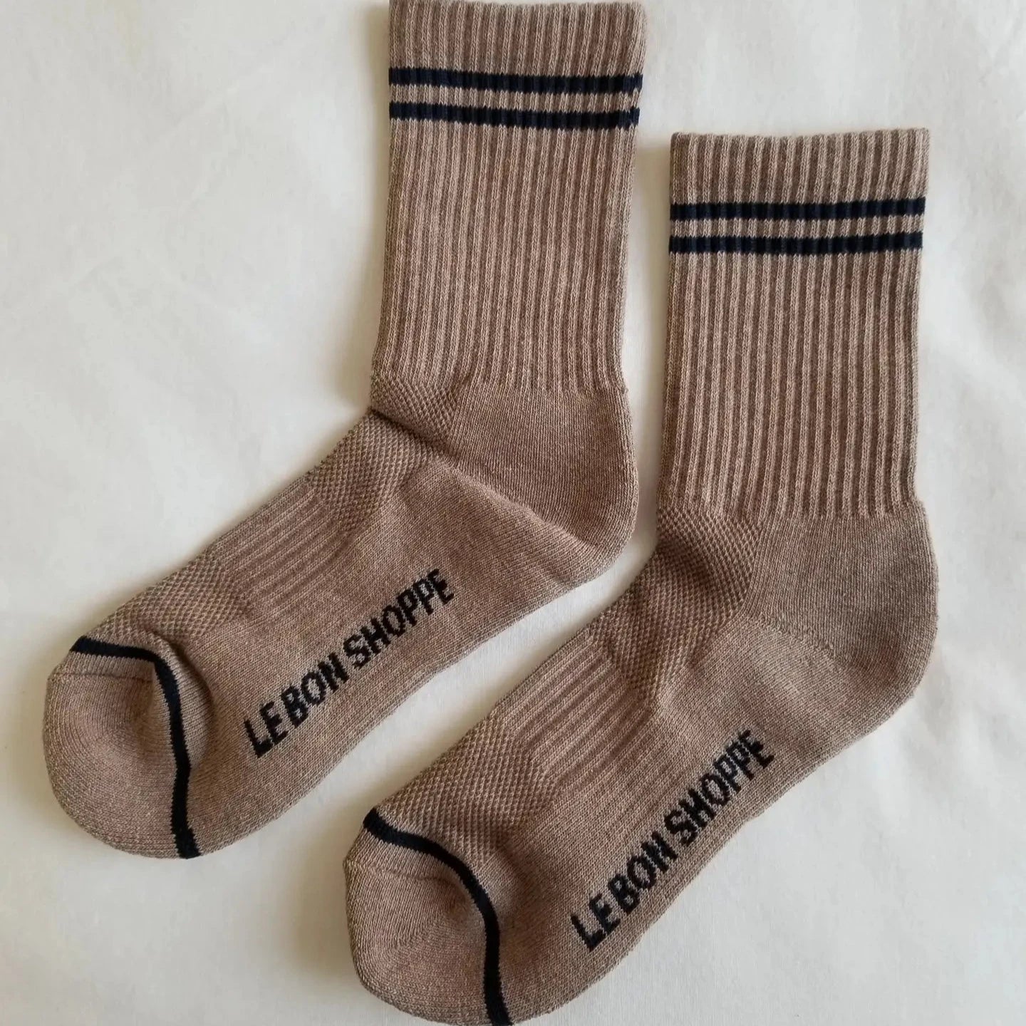 Le Bon Shoppe Boyfriend Socks - Cocoa