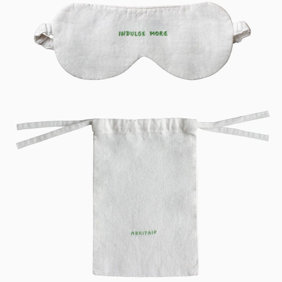 Arkitaip Linen Eye Mask - Indulge More