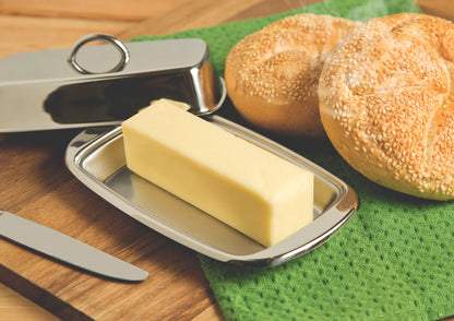 Stainless Steel Butter Dish