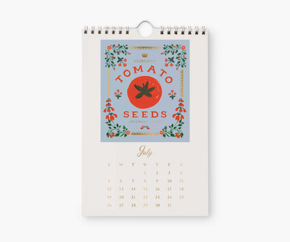 Rifle Paper Co 2026 Wall Calendar - Country Farm
