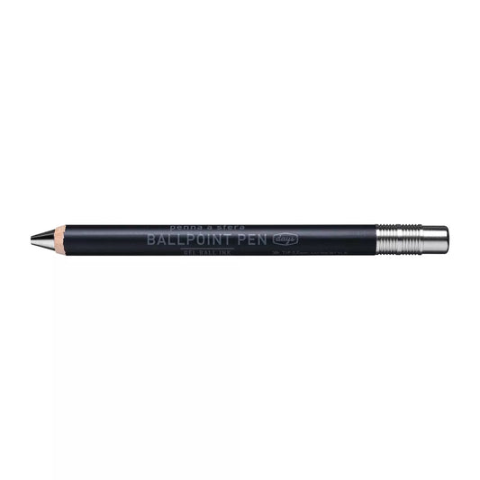 Days Gel Wood Ball Pen - Black