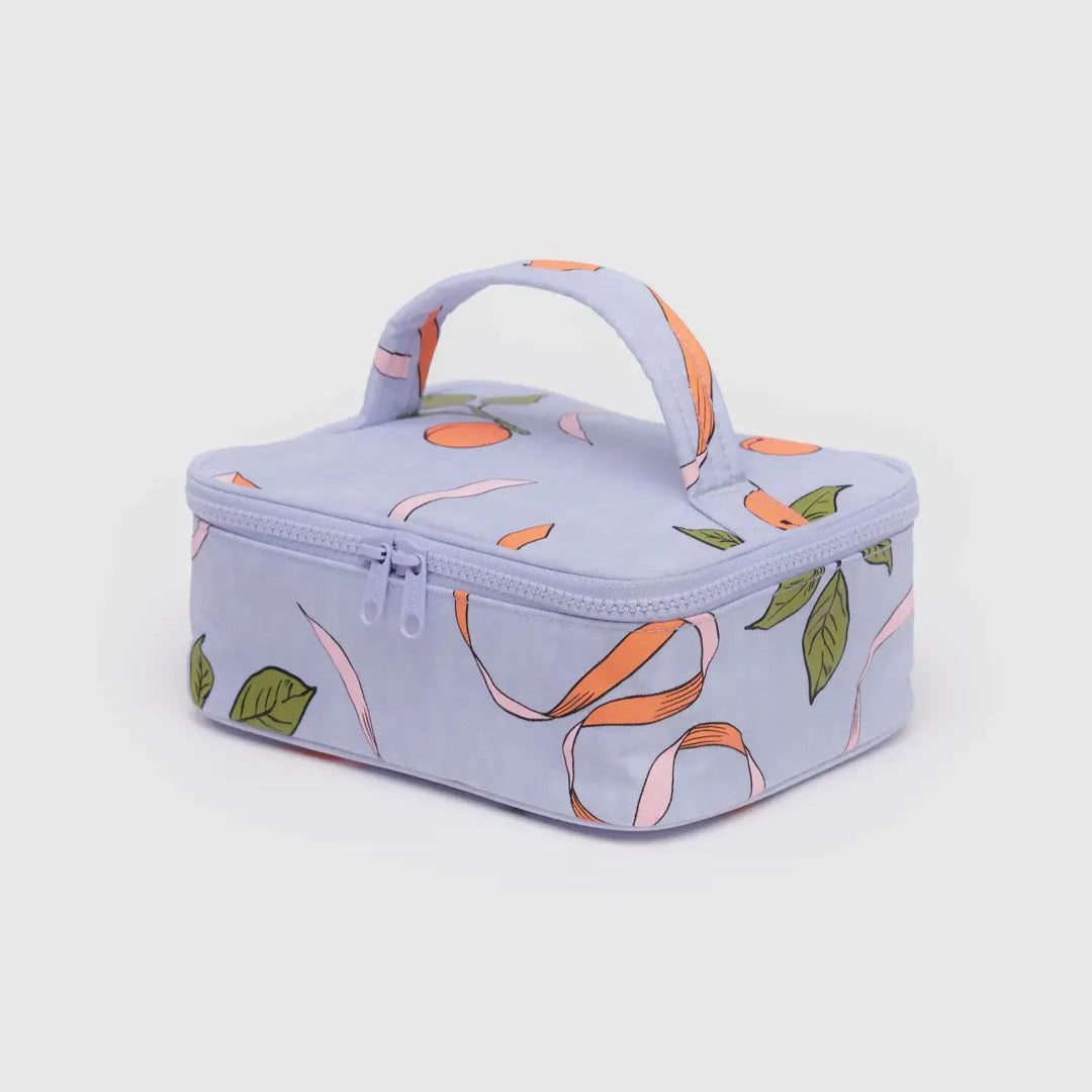 Baggu Small Cosmetic Case - Apricots and Ribbons