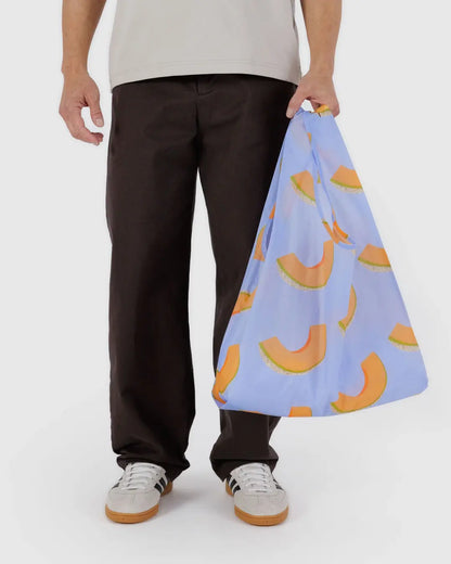 Baggu Standard Reusable Bag - Cantaloupe Blue