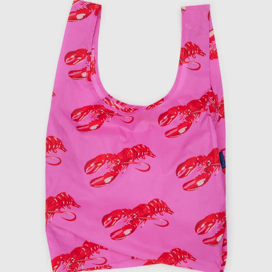 Baggu Standard Reusable Bag - Pink Lobster