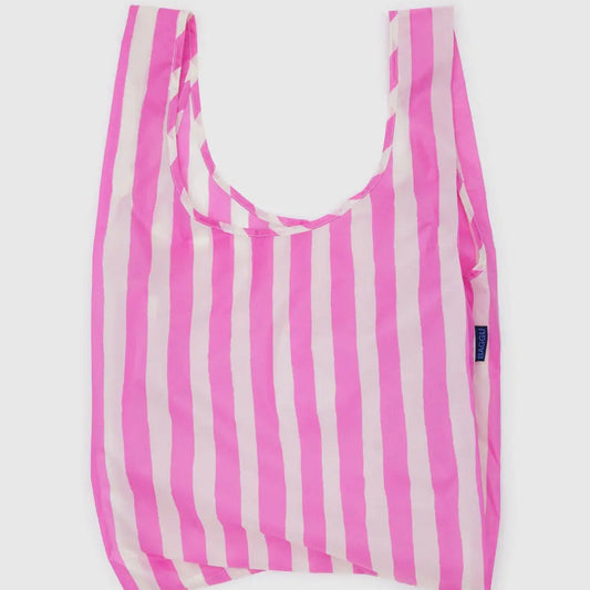 Baggu Standard Reusable Bag - Pink Painted Stripe