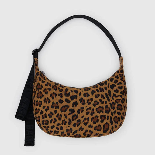 Baggu Medium Crescent Bag - Leopard