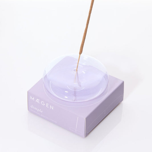 Maegen Dimple Incense Holder - Lavender