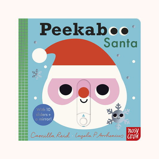 Peekaboo Santa Board book