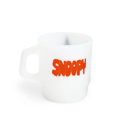 Snoopy Witch Glass Mug